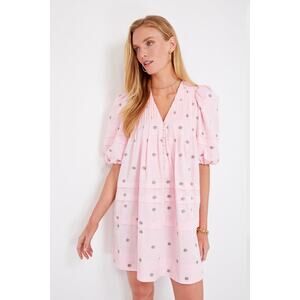HUNTER BELL Pink Blossom Jenkins Dress Size XS NWT Retail $525 Tuckernuck